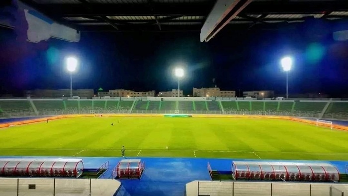 Le stade d'Oujda où e dérouleront les deux matchs du Maroc