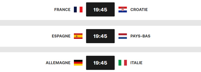 Quarts de finale. Ligue des Nations A : A quitte ou double ce soir !