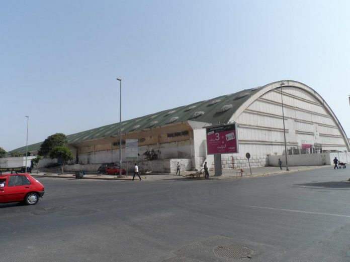 Le grand palais de la foire de Casablanca