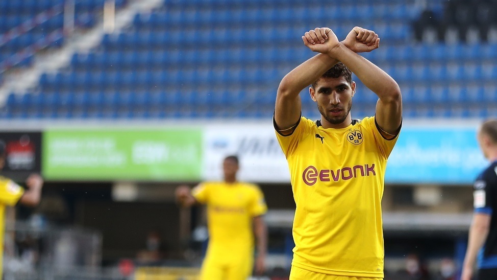 L'Inter Milan veut miser 40 millions d'euros pour s’attacher les services de Hakimi