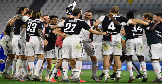 Calcio : La Juventus force 9 !