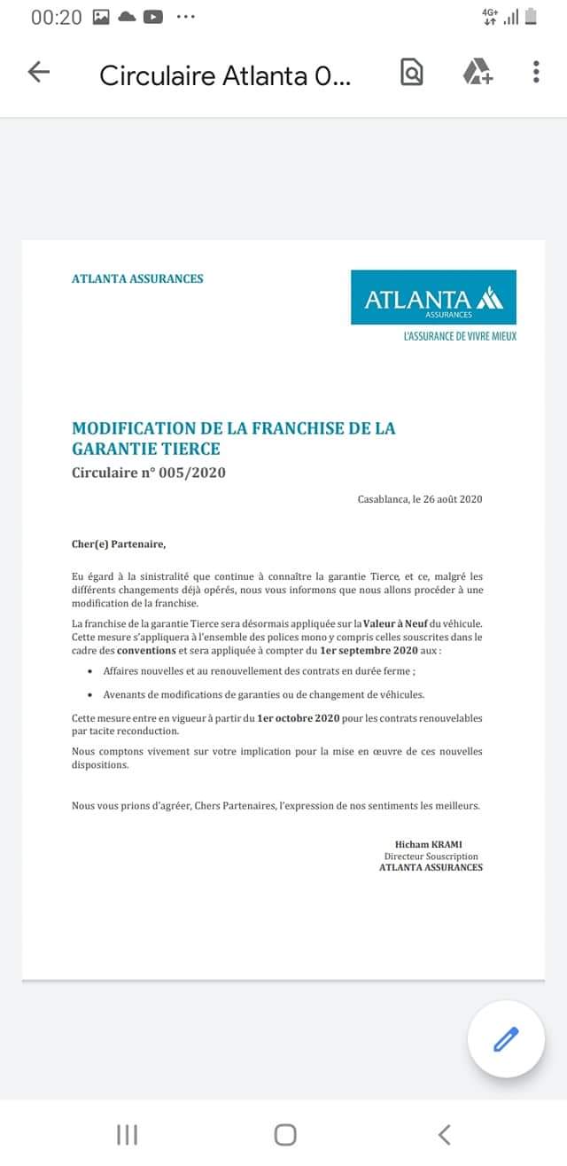 Compagnies d’assurances: entente sur la réduction du remboursement des dommages accidents