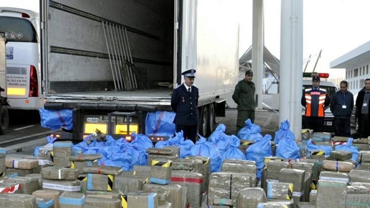 La chasse au trafic de drogue continue, saisie de 11 tonnes et 440 kg de chira à Tanger