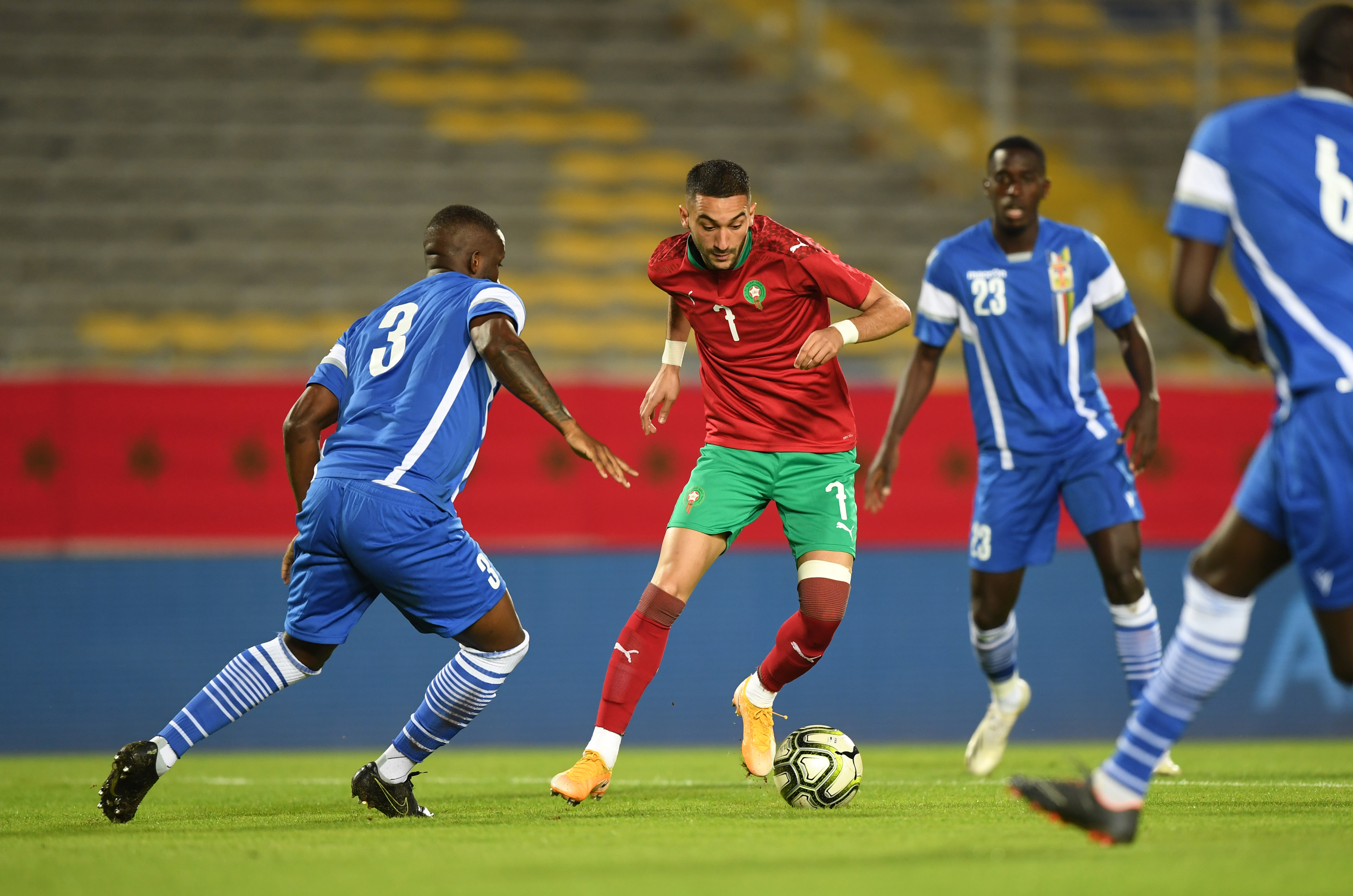 Hakim Jiyech... l'homme du match, auteur d'un doublé et deux passes décisives.