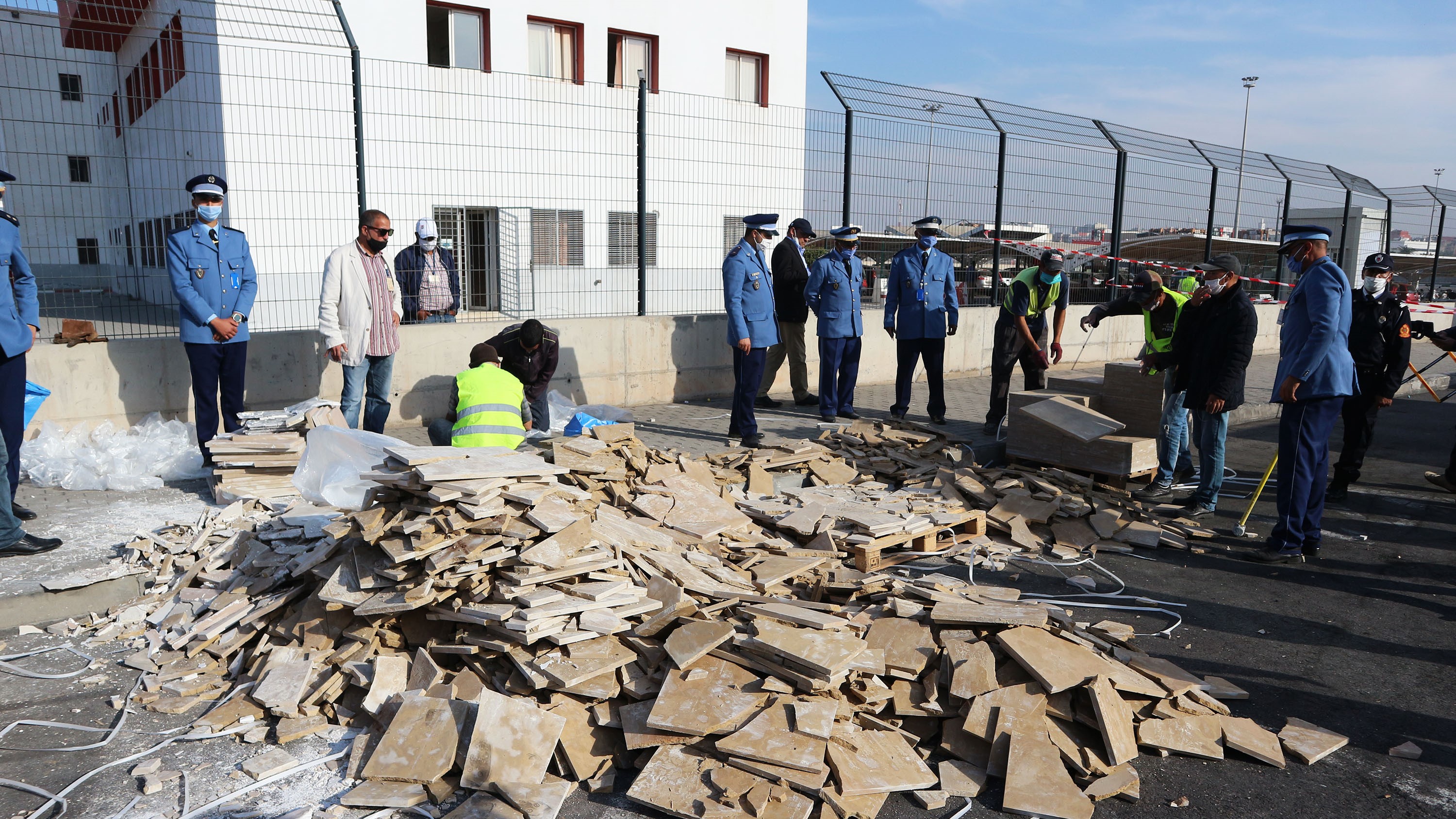 Port de Casablanca : Mise en échec d’une tentative de trafic de 2 tonnes et 360 kg de chira (images)