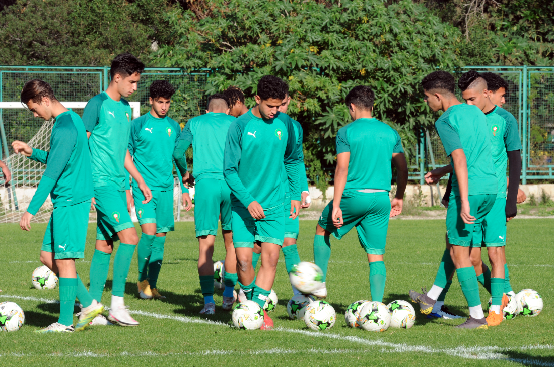 La dernière séance d'entrainement des Lionceaux avant la rencontre d'aujourd'hui