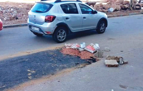 Casablanca : Les nids-de-poule deviennent un véritable fléau sur les routes de la ville