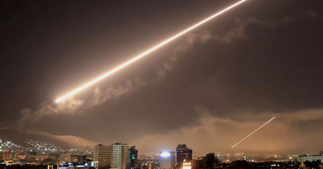 Syrie : Des missiles israéliens interceptés au-dessus de Damas