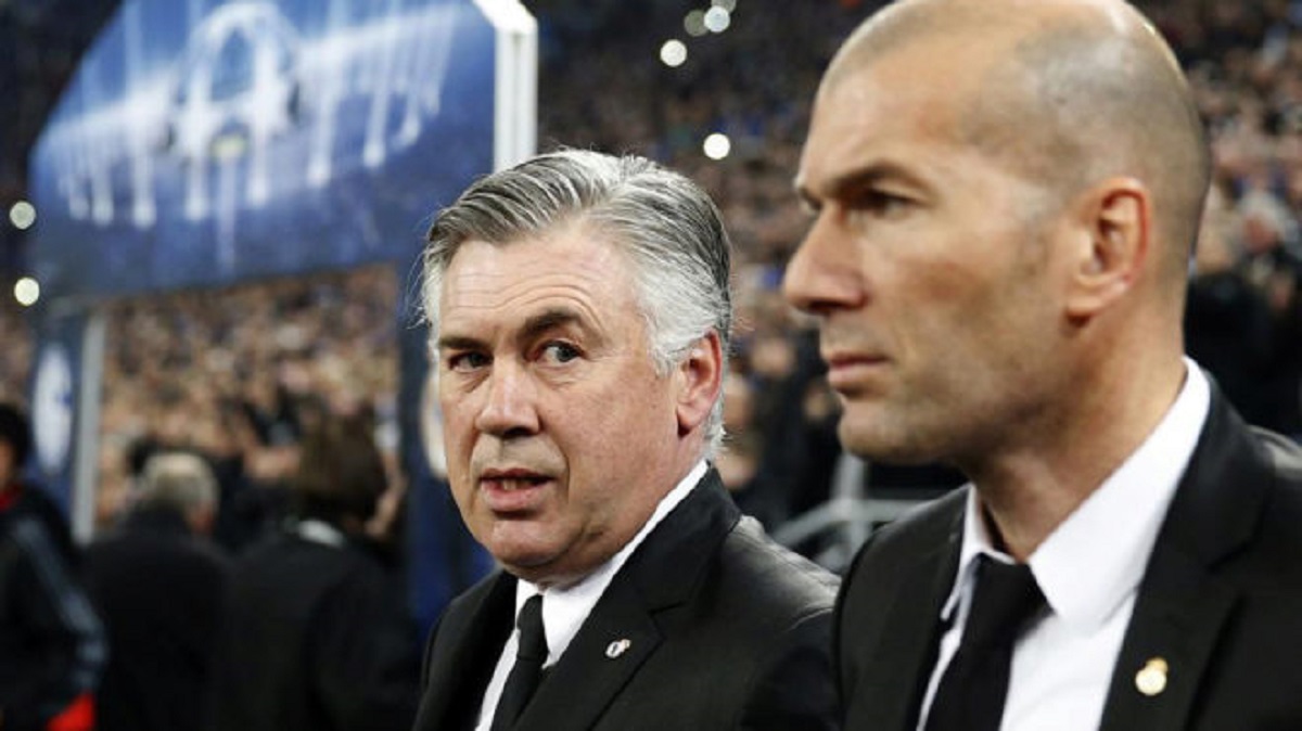 Real Madrid : Ancelotti rend hommage à Zidane