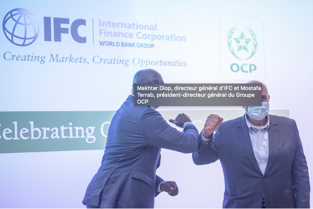 Agriculture : OCP et IFC signent un accord de financement de 100 millions de dollars 