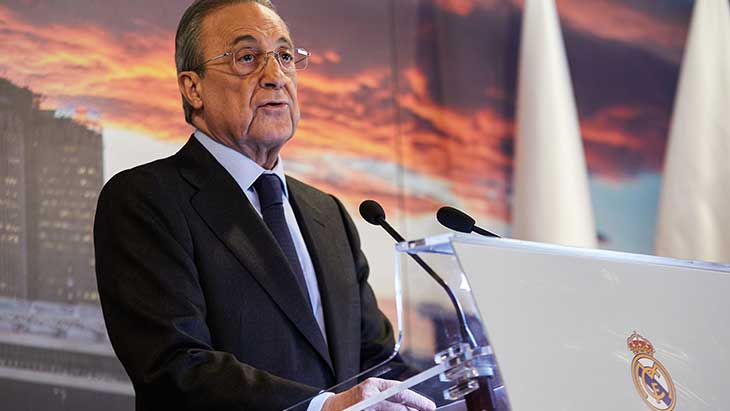 Florentino Pérez : « Pas de recrutement cette saison !? »