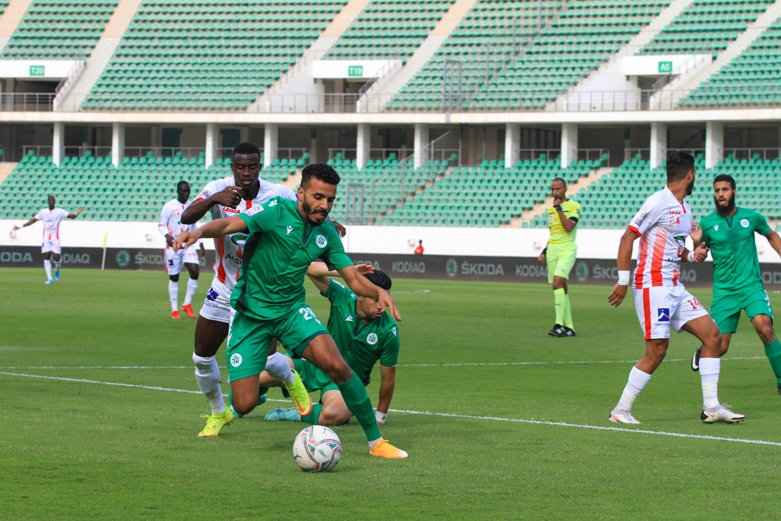 Botola Pro D1 / HUSA-MCO (1-2) : Le Mouloudia surprend le Hassania à Agadir