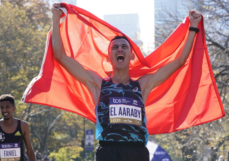 Athlétisme : Mohamed Réda El Aaraby deuxième du marathon international de New York