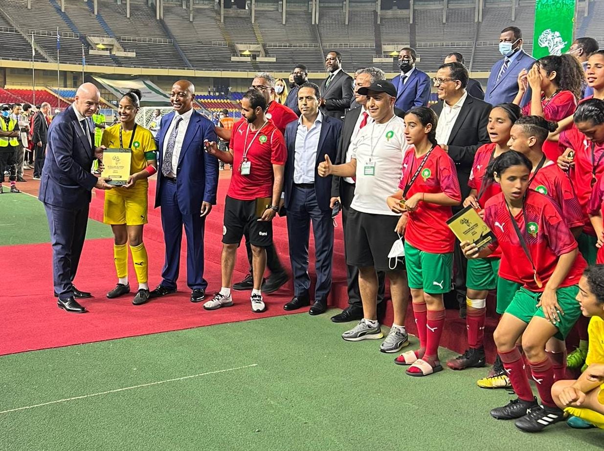 Football scolaire féminin : Le Maroc sacré champion d’Afrique