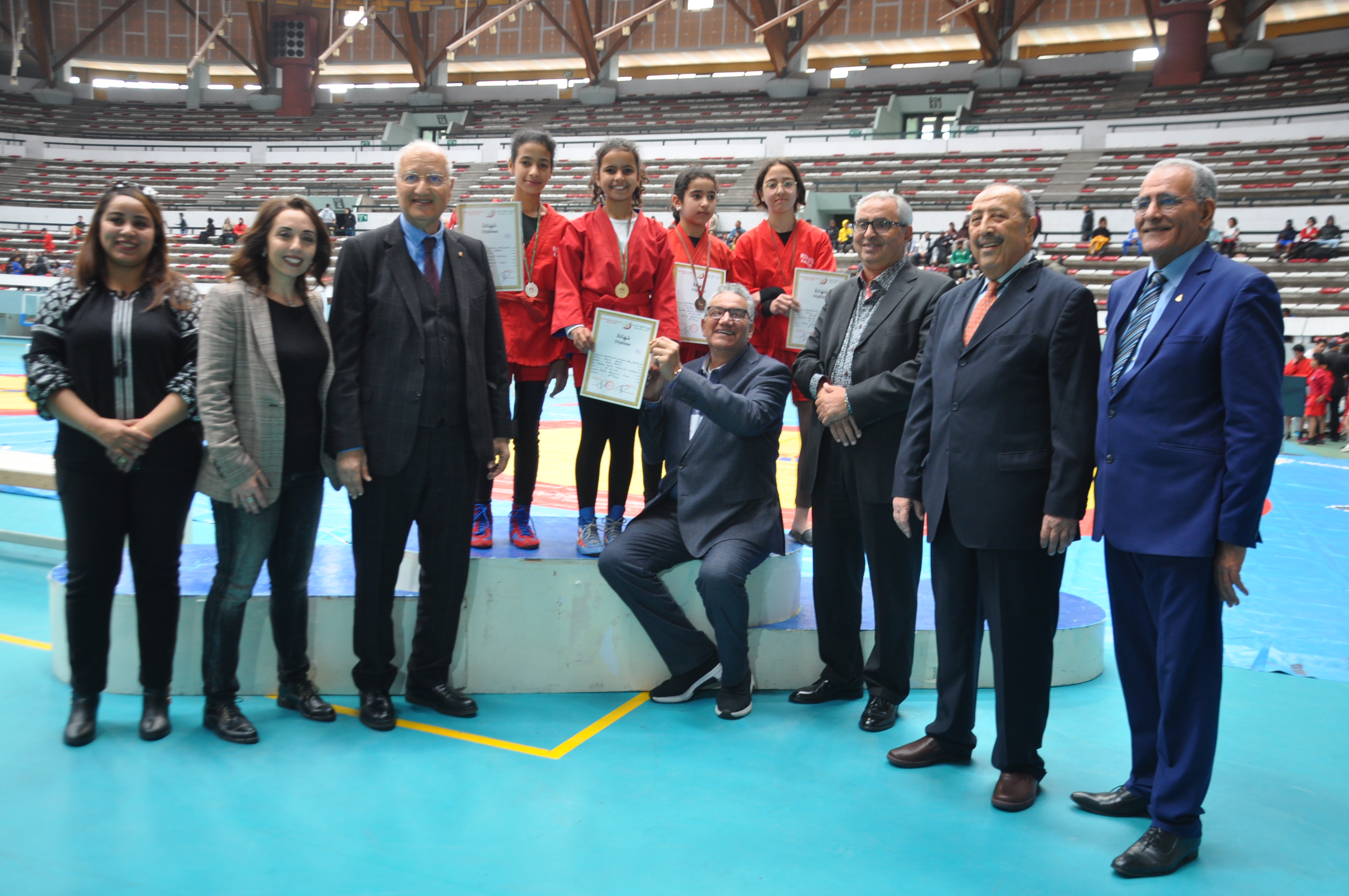 Sambo:Grand succès du Championnat national de des jeunes