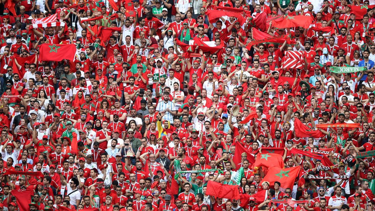 Drapeau Maroc Supporter d'Equipe Patriotisme