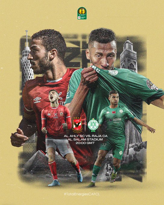 Ahly-Raja (20h00) : Le Raja en vert, Al Ahly en rouge