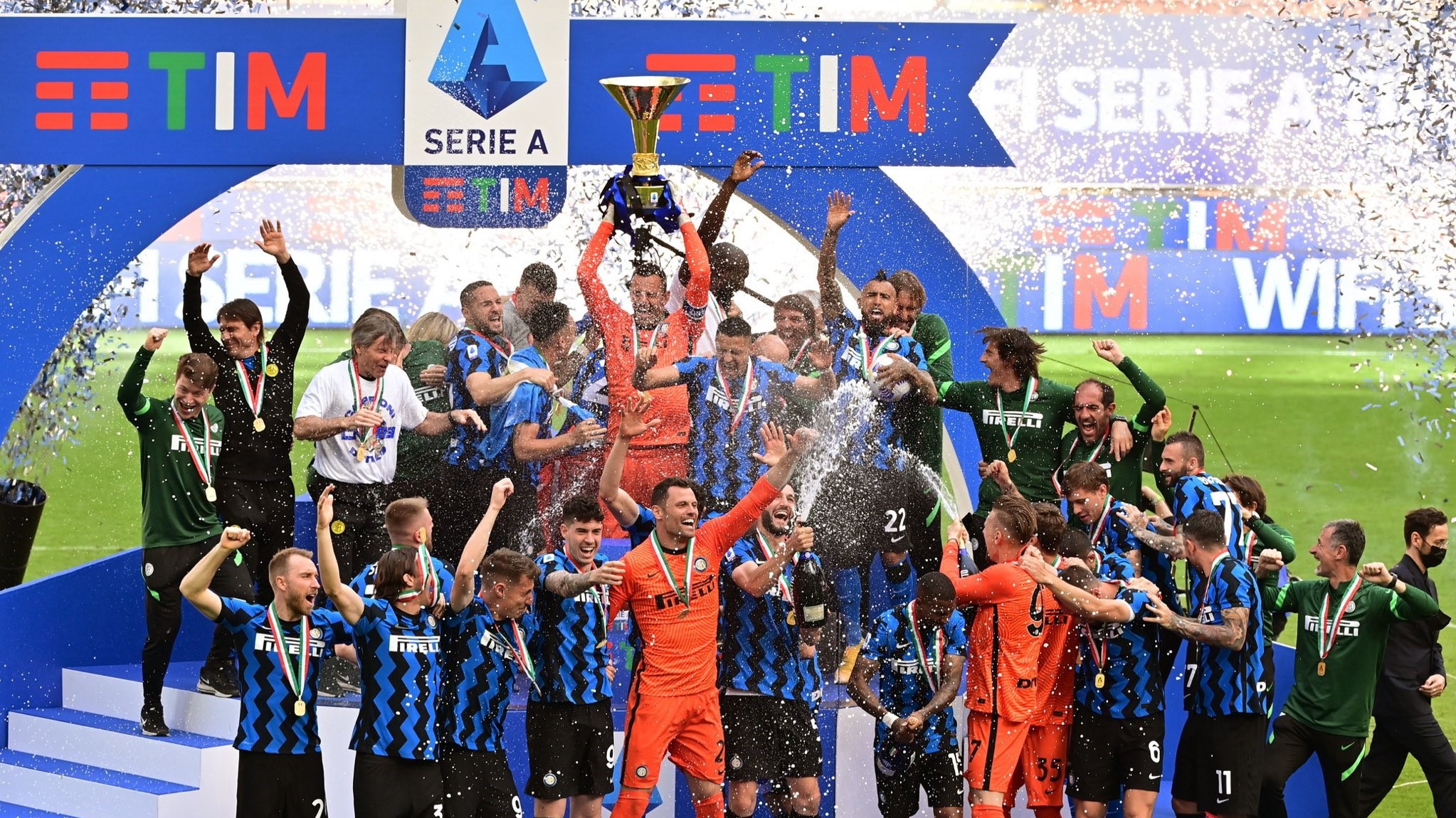 Finale de la Coupe d’Italie : L’Inter vainqueur de la Juve (4-2)