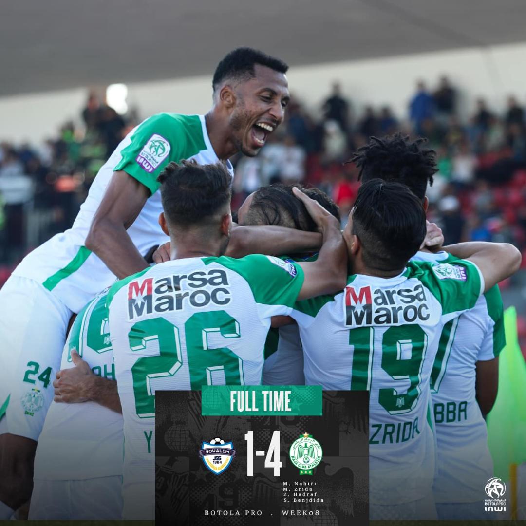 Botola Pro D1 / JSS-RCA (1-4) : Une partie plaisante, ouverte et prolifique