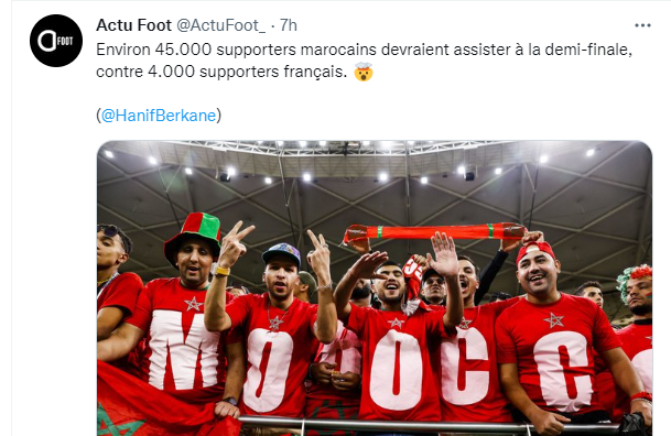 Mondial / Lu sur Twitter : Des soldats algériens arrêtés pour avoir fêté la qualification du Maroc!?