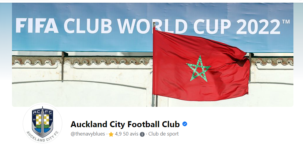 Mondial des clubs 2022 : Le club Auckland City rend hommage au Maroc