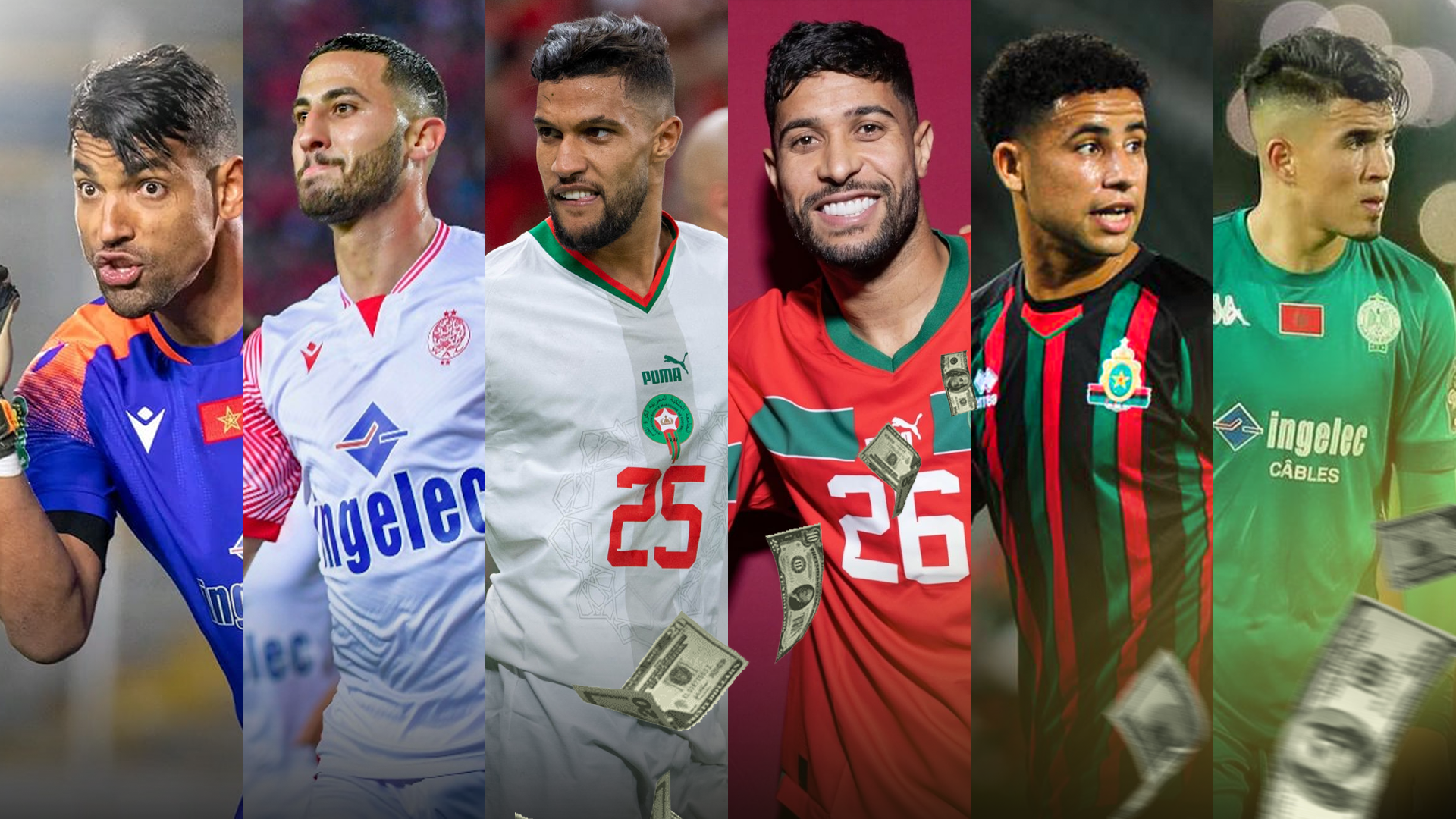 Valeurs marchandes: Le Top 20 de Botola