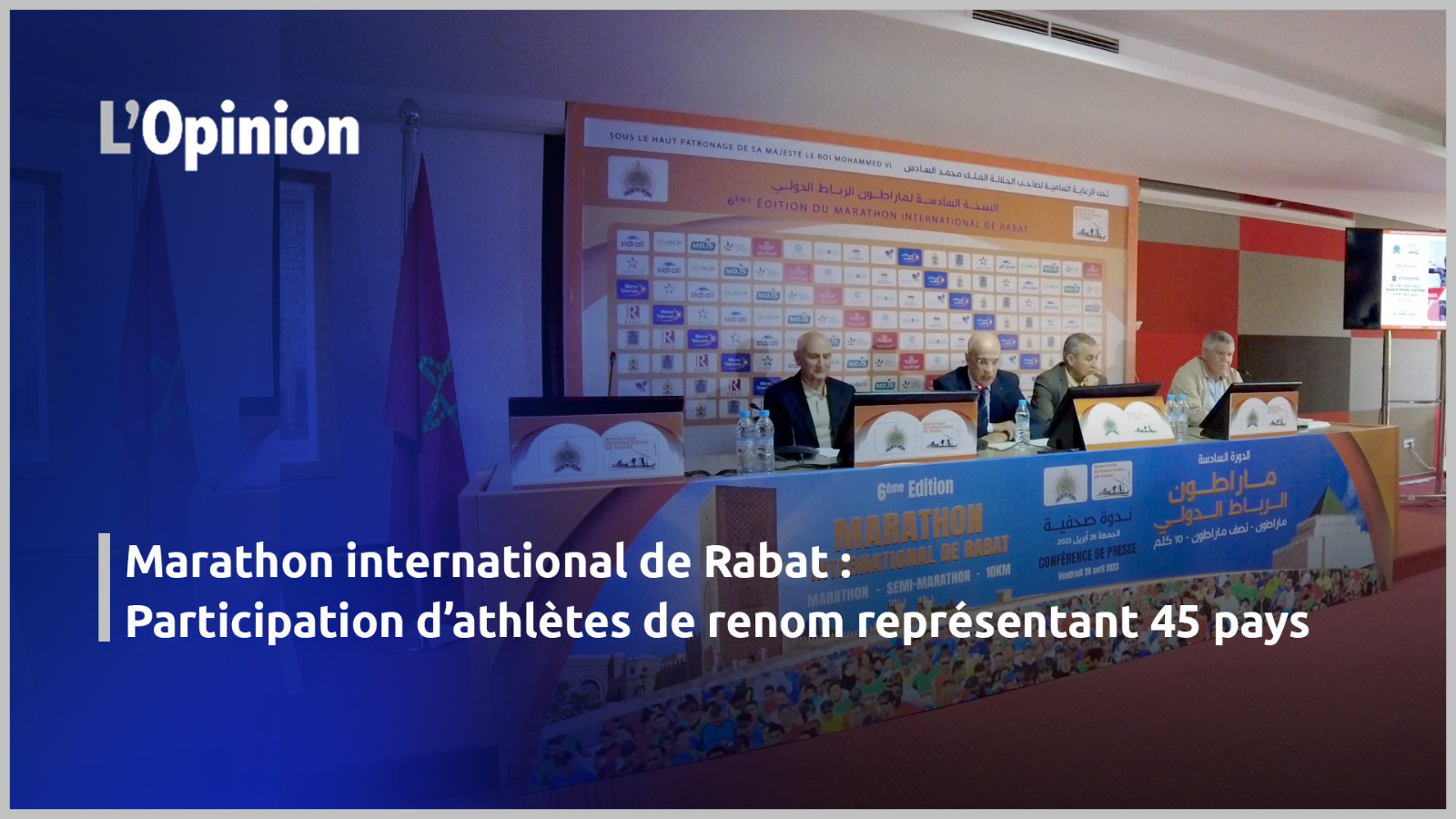 Marathon International De Rabat Participation Dathlètes De Renom