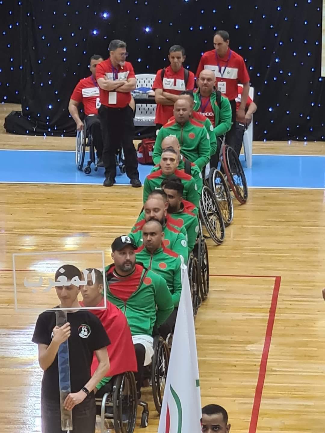 Championnat arabe de basket sur fauteuil roulant : Ce dimanche, Maroc-Koweït en demi-finale