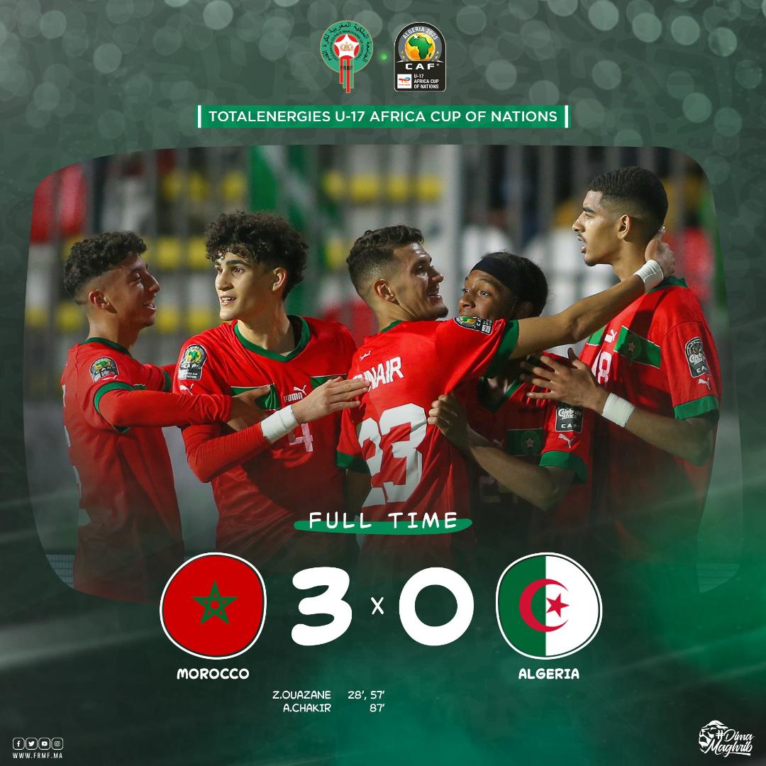 CAN U17 : Qualification des Lionceaux au Mondial après leur large victoire sur les Algériens!