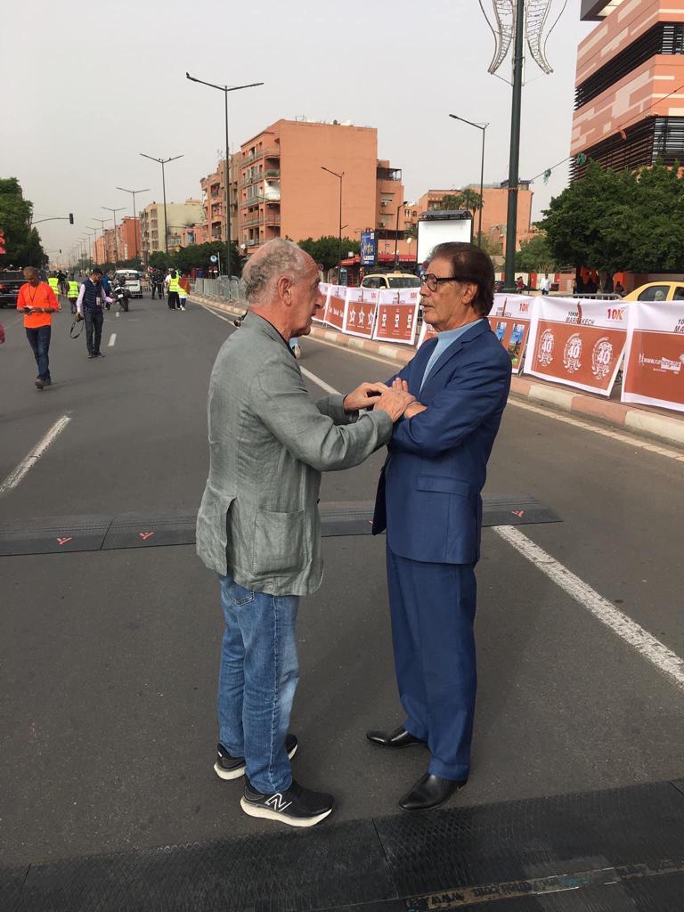 Dirigeants sportifs : Professeur Mohamed Knidiri, patron du Marathon International de Marrakech et l’encyclopédie culturelle et sportive….