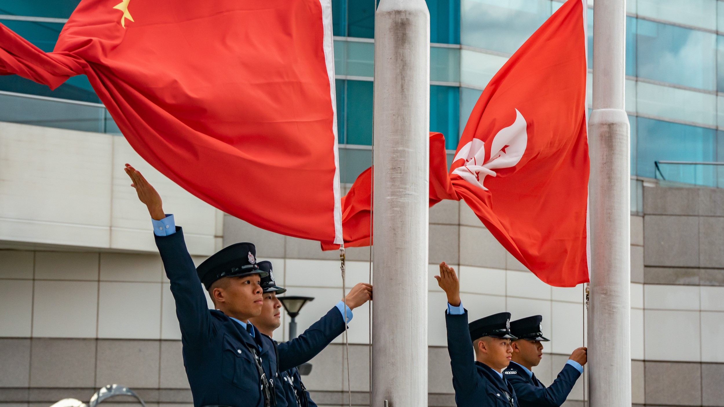 Un Marocain reconnu coupable de profanation de drapeaux Chinois à Hong Kong