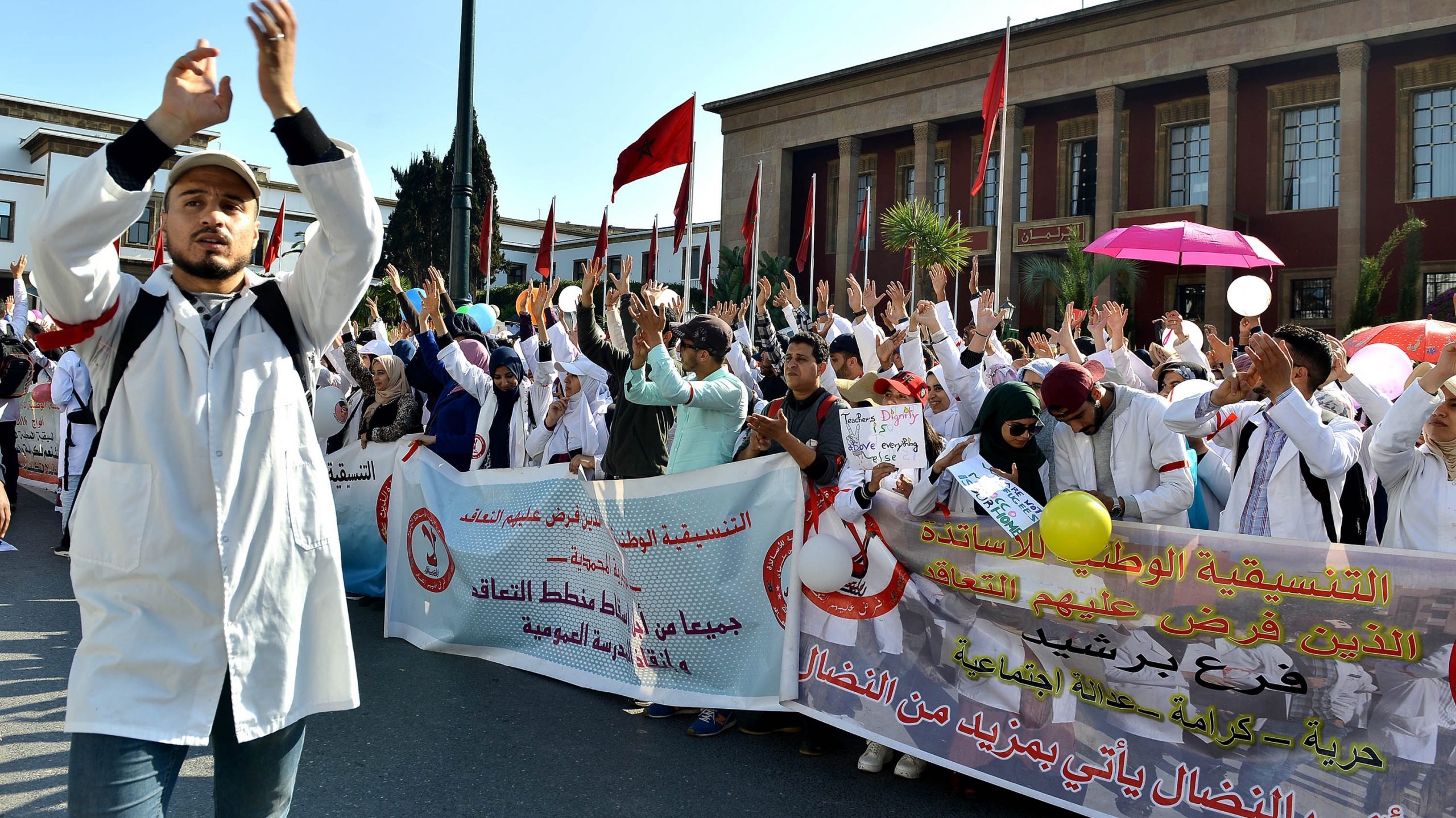 Education nationale : Les doctorants font leur débrayage