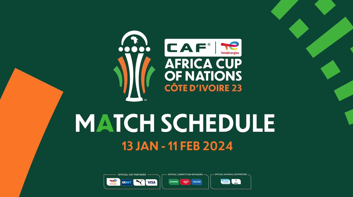 CAN 2023:  Le calendrier officiel dévoilé