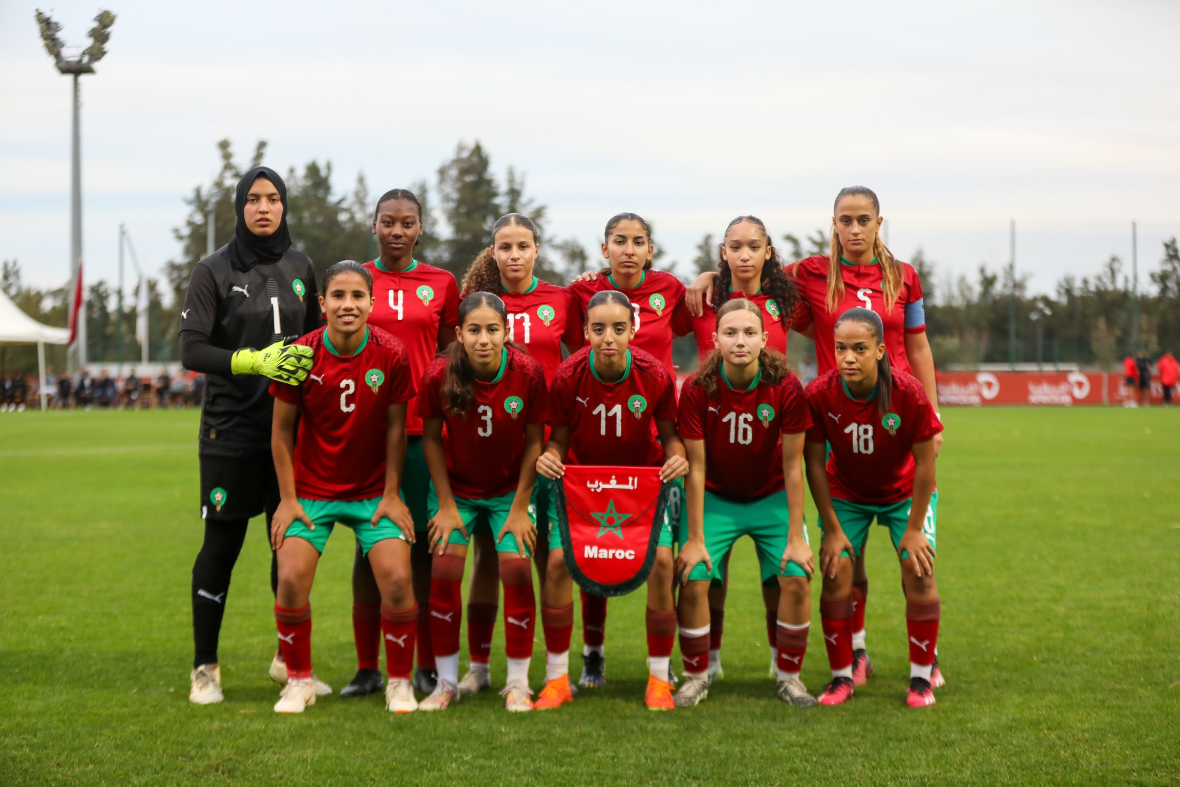 Foot féminin / Amical international :  Les U17 Marocaines et Sud-Africaines se neutralisent