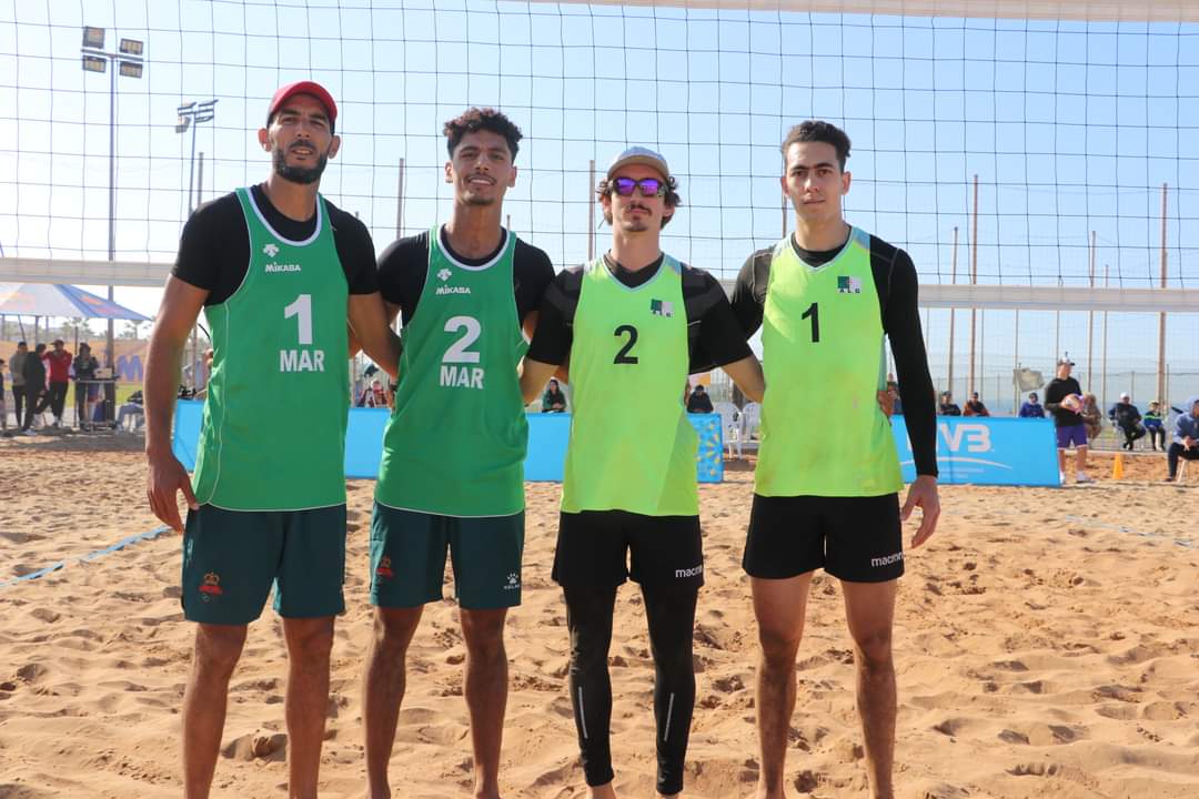 Beach volley (H) / Tournoi zonal 01 de la CAVB :  Le Maroc,  vainqueur de l'Algérie, se qualifie pour les XIII Jeux Africains