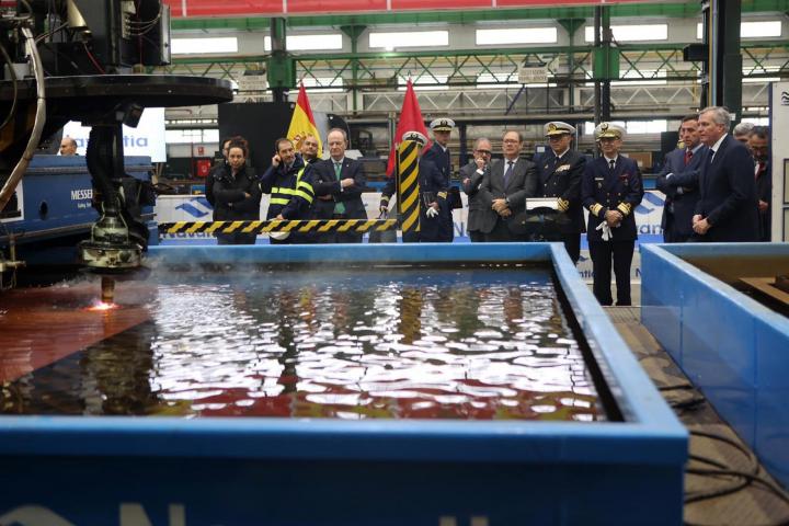 Espagne : une délégation marocaine suit l'évolution de la construction d'un futur patrouilleur 