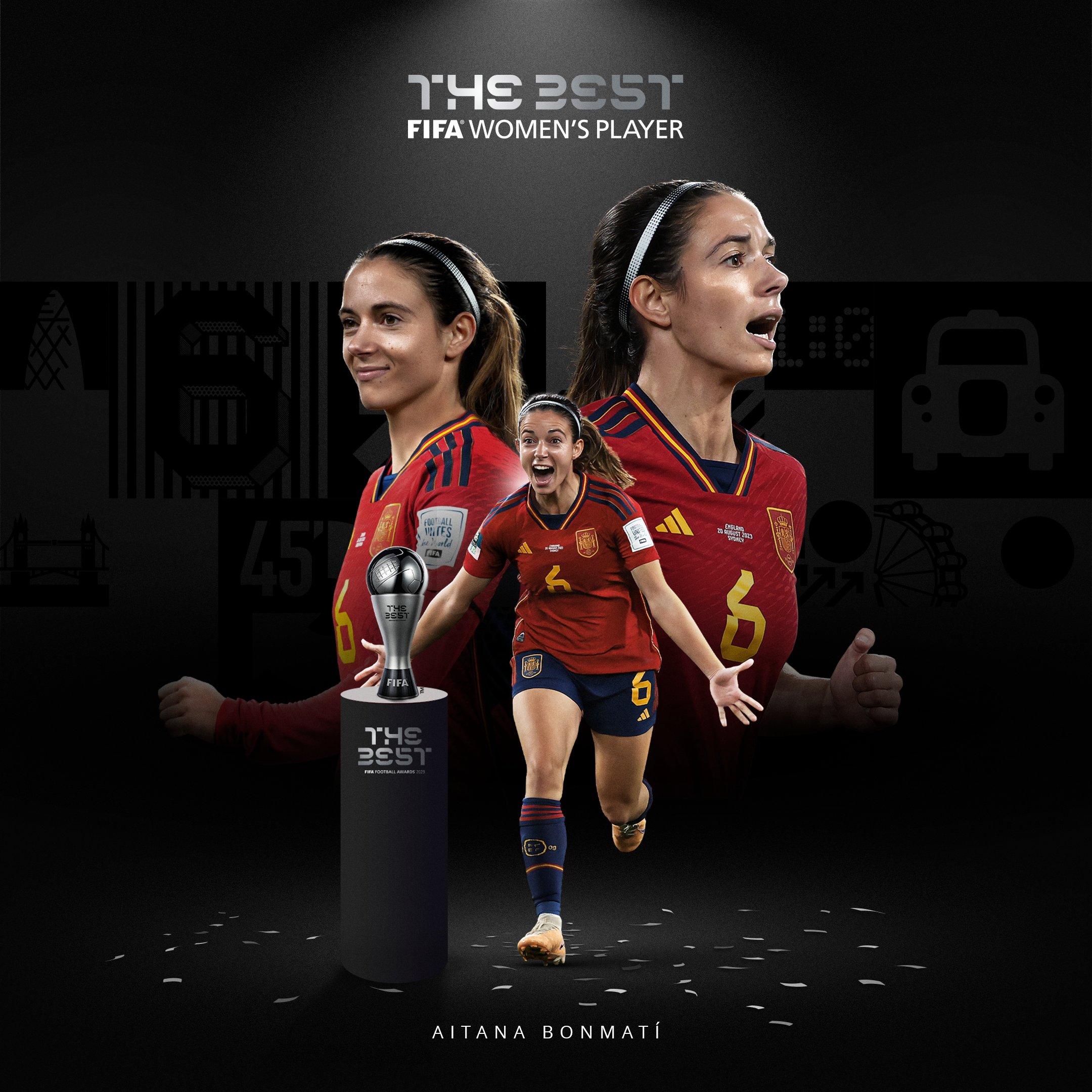 ‘’The Best FIFA  2023’’: Bonmati et Messi les meilleurs