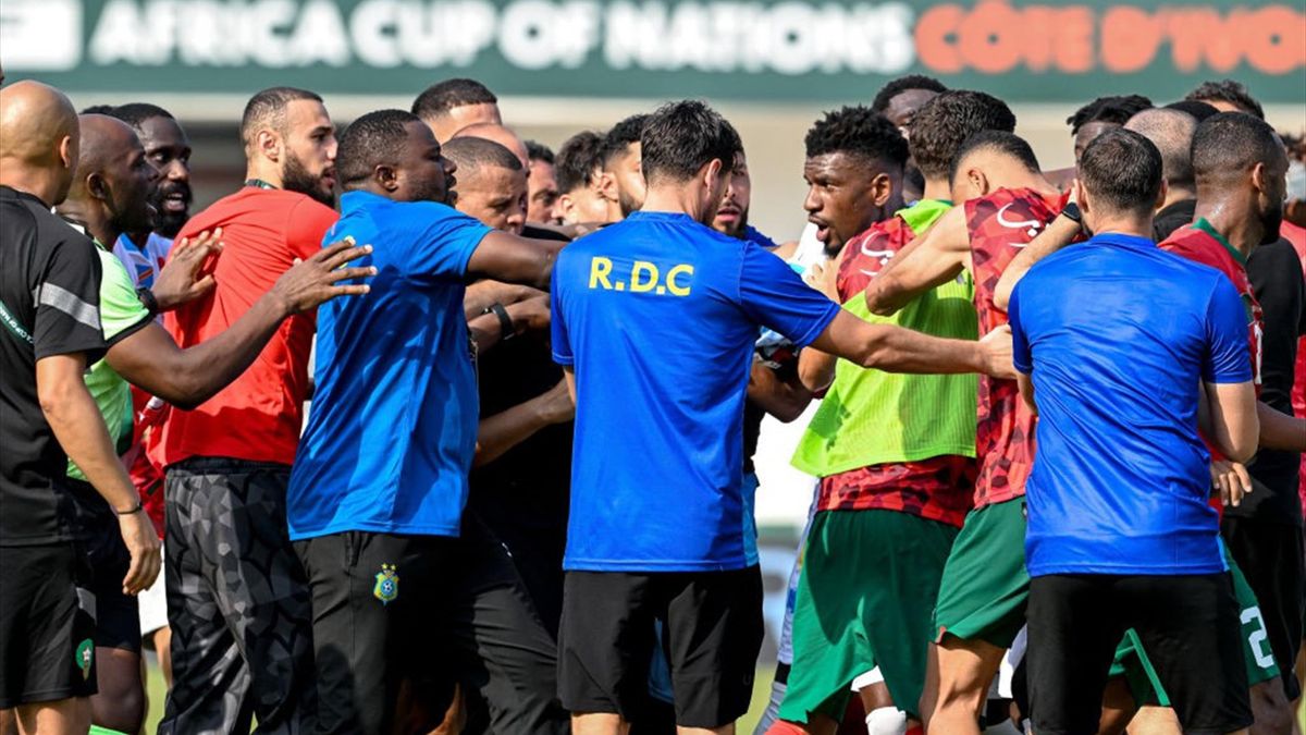 Maroc - RDC : enquête de la CAF après la bagarre générale