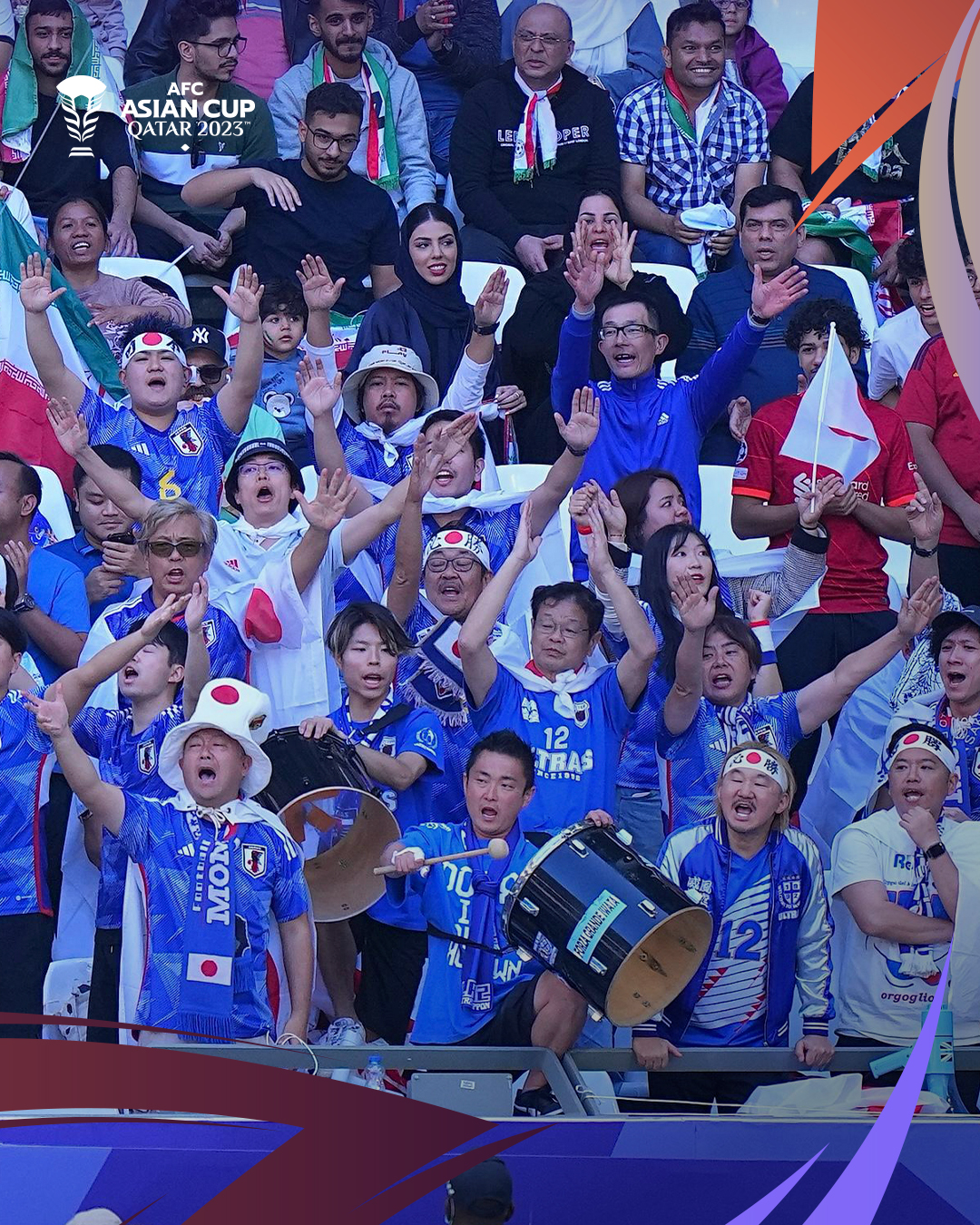 Les supporters japonais ont vécu une fin de match cruelle.