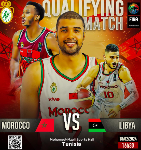 Basketball / Pré-Éliminatoires Fiba Afrique 2025 :  Maroc-Libye, ce dimanche