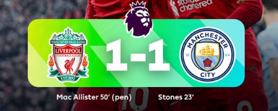 Premier League  :  Liverpool et Manchester dos à dos !