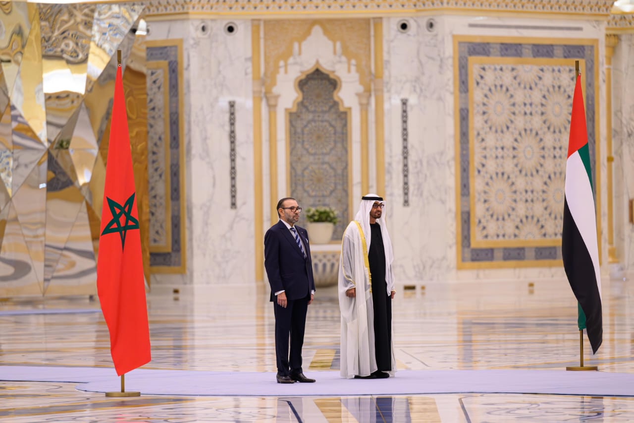 Message de condoléances et de compassion de SM le Roi au Président des Émirats Arabes Unis suite au décès de SA Cheikh Tahnoun Ben Mohamed Al Nahyan