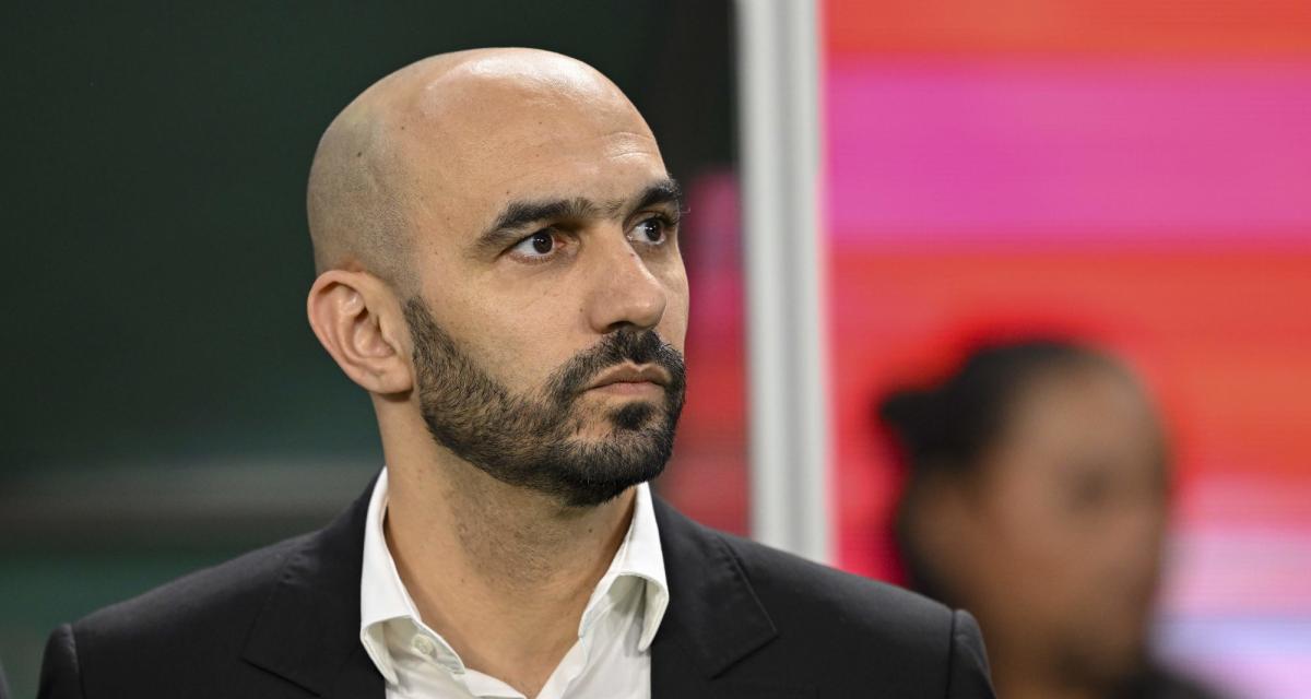 LDC : Walid Regragui présent dans les tribunes pour assister à la qualification de Brahim Diaz en finale