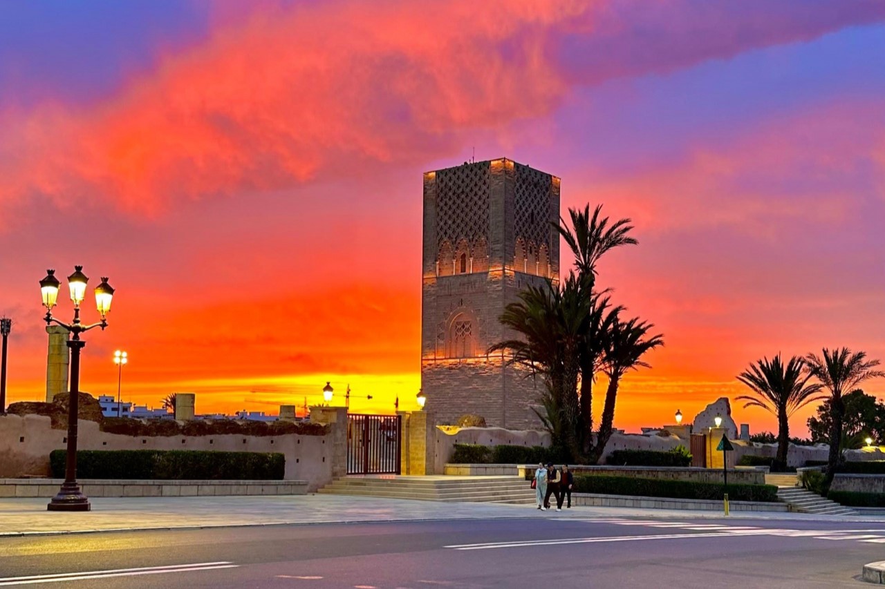 Une aurore boréale a éclairci le ciel de Rabat dans la nuit du 10 et 11 mai.