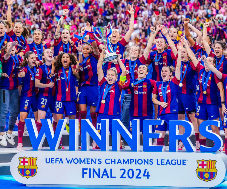 Ligue des Champions féminine UEFA 24: Le Barça Champion ( vidéos) !