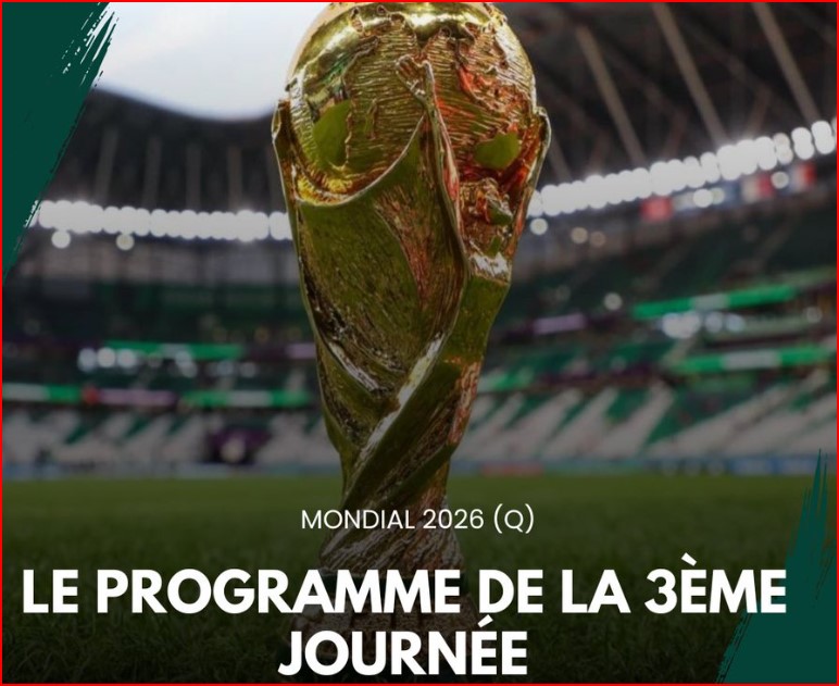 Qualifs Mondial 2026 / Programme d’aujourd’hui :  Le Groupe du Maroc très probablement réduit à quatre équipes !