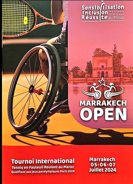 Tennis en fauteuil roulant : Lancement du Tournoi international « Marrakech Open »