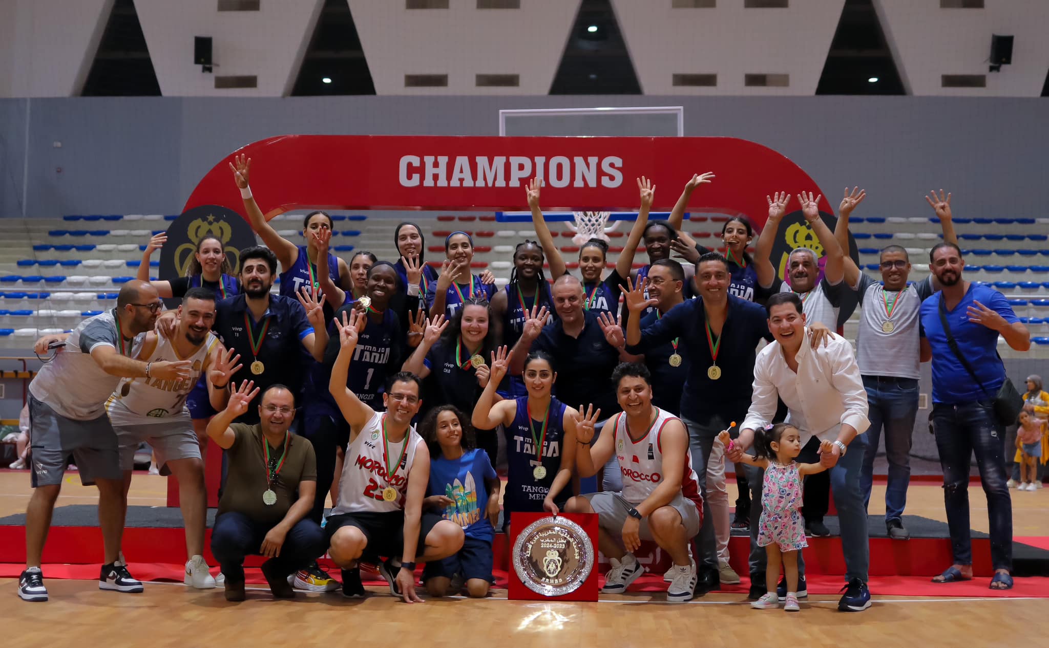 Basket féminin: MTB Champion du Maroc saison 2023-2024