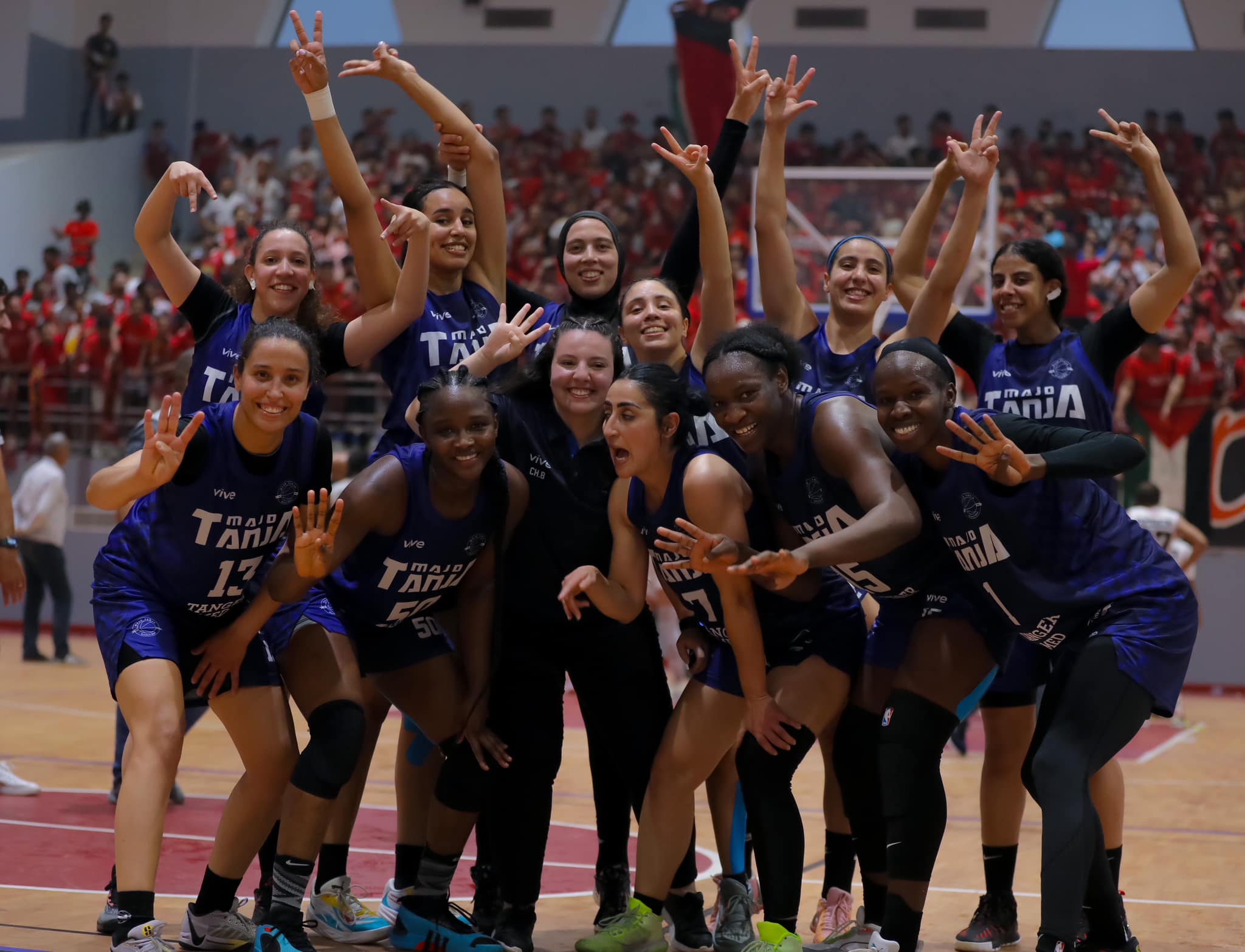 Basket féminin: MTB Champion du Maroc saison 2023-2024