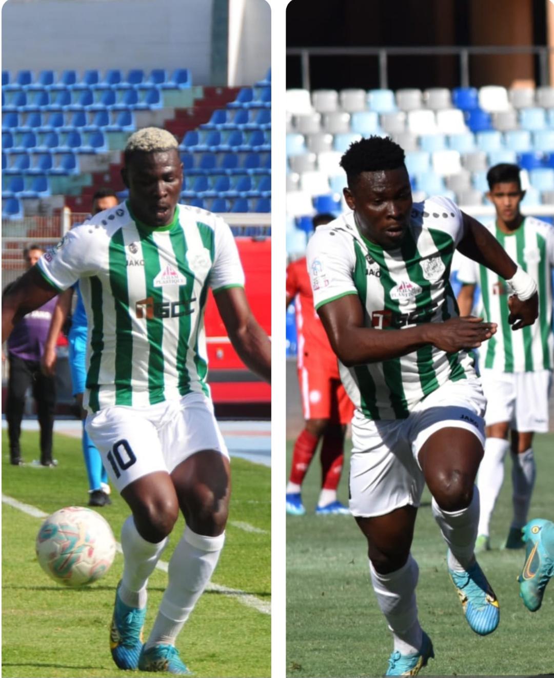 Football : Les Togoloais Emanuel Kaptail et Hadi Idrissou, tandem gagnant du DHJ !